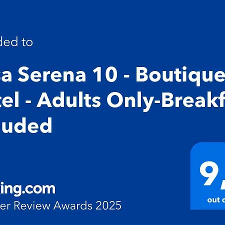 Гостевой дом Casa Serena 10 Boutique- Adults Only-breakfast Included Мачер